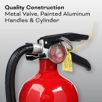Kidde Fire Extinguisher with Hose & Wall Mount
