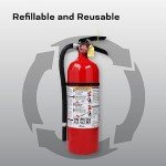 Kidde Fire Extinguisher with Hose & Wall Mount