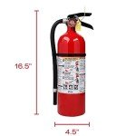 Kidde Fire Extinguisher with Hose & Wall Mount