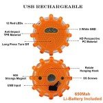 Ecoangel USB Rechargeable LED Road Flares Kit