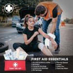 VCANENERGY Car Emergency Safety Kit with Air Compressor