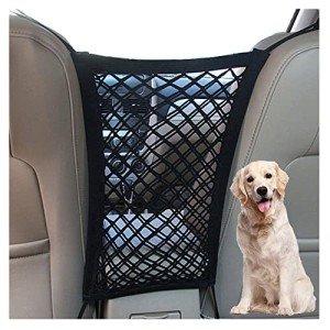 Dog Car Net Barrier and Storage Organizer