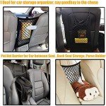 Dog Car Net Barrier and Storage Organizer