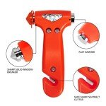 Car Safety Hammer and Seatbelt Cutter 2-Pack