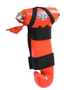 Zlirfy 3-in-1 Car Safety Hammer Escape Tool