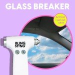 Blingsting Emergency Car Escape Tool & Safety Hammer