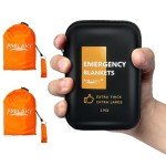 Frelaxy Extra-Large Emergency Blanket 2-Pack