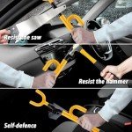 CARTMAN Adjustable Steering Wheel Lock for Vehicles