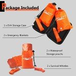 Frelaxy Extra-Large Emergency Blanket 2-Pack