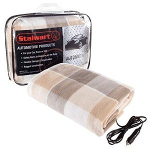 Stalwart 12V Heated Blanket for Cars and Trucks