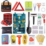 Vetoos Roadside Emergency Kit with Jumper Cables
