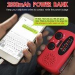 Hand Crank Emergency Radio with Flashlight & Charger