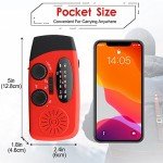 Hand Crank Emergency Radio with Flashlight & Charger