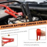 Car Roadside Emergency Kit with Jumper Cables & Tools