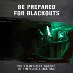 12 Bright Emergency Glow Sticks for Survival Gear