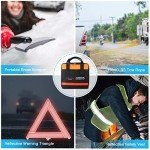 Vetoos Roadside Emergency Kit with Jumper Cables