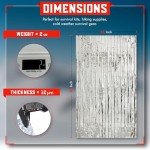 Cobra Emergency Mylar Blankets - 4-Pack Survival Gear