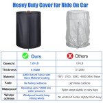 Durable Waterproof Tire Covers for Storage - 4 Tires