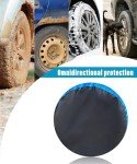 4-Pack Waterproof Tire Covers for Cars & RVs