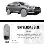 Waterproof Tire Covers for RVs and SUVs - 2 Pack