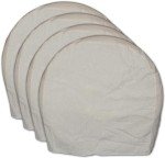32" Silver Tire Covers - Dustproof & Waterproof