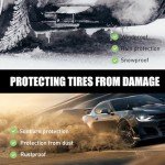 Waterproof Tire Covers for RVs and SUVs - 2 Pack