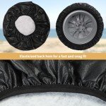 Universal Waterproof Spare Tire Cover for Vehicles