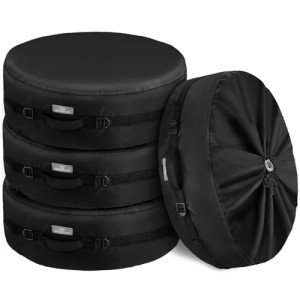 Land Seasonal Tire Cover - Heavy Duty Storage Tote