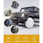 Youngever 4-Pack Waterproof Tire Covers for Vehicles