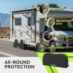 RV Tire Covers for 30"-33" Diameter Tires (2 Pack)