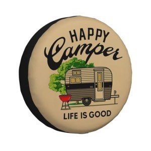 Weatherproof Spare Tire Cover for RVs and SUVs