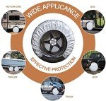 Kayme Waterproof RV Tire Covers 27-29 Inch - 2 Pack