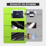 RVMATE Waterproof Dual Axle Tire Covers (2 Pack)