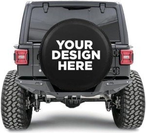 Custom Durable PVC Leather Spare Tire Cover