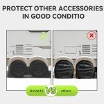RV Tire Covers for 30"-33" Diameter Tires (2 Pack)