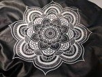 Black PU Leather Spare Tire Cover for 31-33