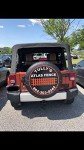 Black PU Leather Spare Tire Cover for 31-33