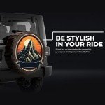 Custom Durable PVC Leather Spare Tire Cover