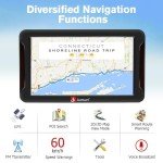 7-Inch Car GPS with Lifetime North America Maps