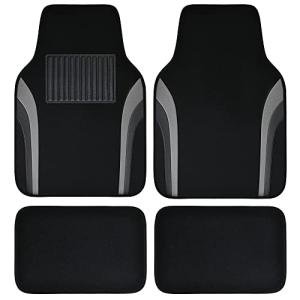 Waterproof Leather Sporty Car Floor Mats Set of 4