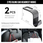 Bling Diamond Car Accessories Set for Women