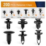 200 Pcs Universal Fender Clips for Cars