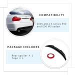 Carbon Fiber Spoiler for 2005-2012 BMW 3-Series