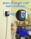 12V Charger for Kids' Bumper Cars and Ride-Ons