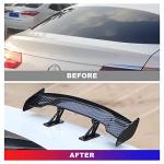 COGEEK Universal Mini Carbon Fiber Tail Spoiler