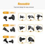 200 Pcs Universal Fender Clips for Cars