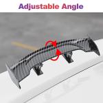 COGEEK Universal Mini Carbon Fiber Tail Spoiler