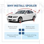 Carbon Fiber Spoiler for 2005-2012 BMW 3-Series