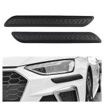 2PCS Universal Rubber Car Bumper Protector Strips