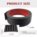 Wavy Rear Bumper Protector for SUVs and Trucks